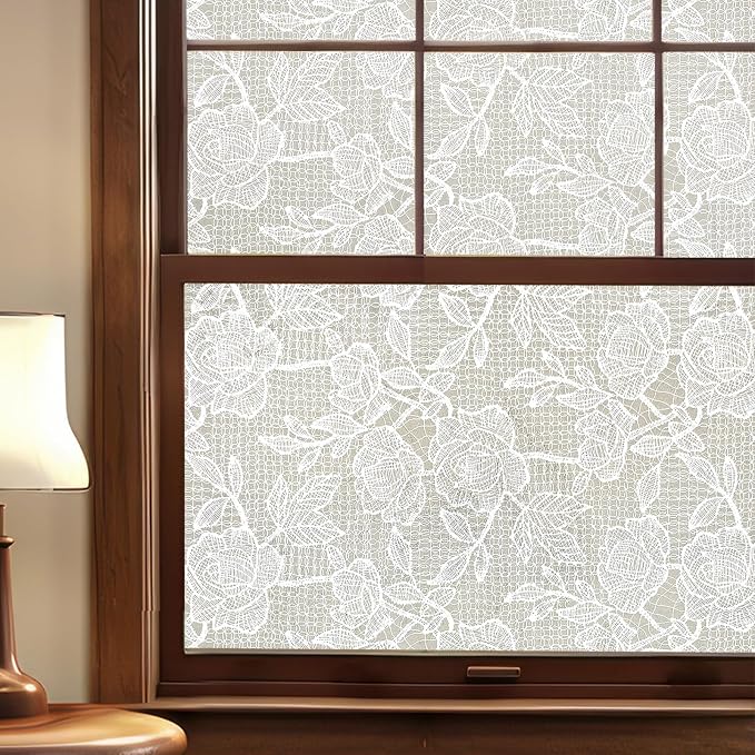 ADD.HERES Window Privacy Film Home Room Bathroom Spring Decor Car Decorations by ADDHERES