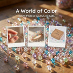 Premium Austrian Glass Beads, Mix Assorted Glass Beads - Image 5