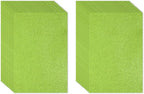 PATIKIL Light Green Shiny EVA Glitter Foam Sheet 11 x 8 Inch 2mm Thick Sparkle by PATIKIL