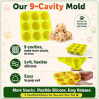 9-Cavity Silicone Freezer Dog Treat Mold - Image 4