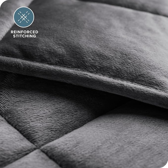 Bare Home Weighted Blanket King Size 25lb - Image 6