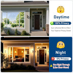 Coavas Window Privacy Film Daytime See Out Not in, 98% UV Blocking Heat Control - Image 5