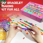 Art & Craft Kits for Kids, DIY Friendship Bracelet Making Kit for Girls - Image 5