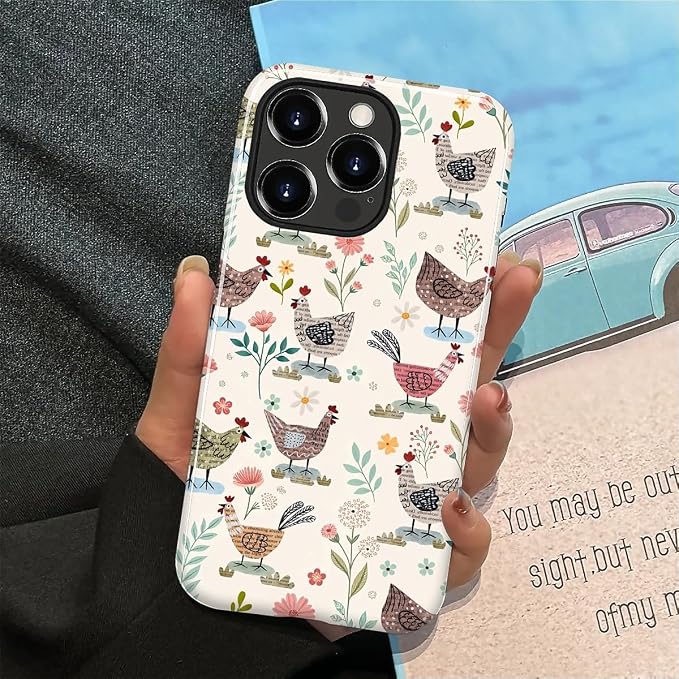 ZHEGAILIAN Case for iPhone 13 Pro, Chicken Farmhouse Animal Rooster Durable - Image 5