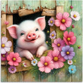 HITO Pig Diamond Painting Kits for Adults by HITO