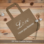 TOPDesign 3-Pack Super Strong Large 12oz Cotton Canvas Tote Bags, Reusable - Image 3