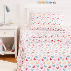 Amazon Basics Kid's Soft Easy-Wash Lightweight Microfiber 3-Piece Sheet Set - Image 6