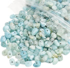 456 PCs Natural Chip Stone Beads, 5-8mm Irregular Multicolor Gemstones Loose - Image 2