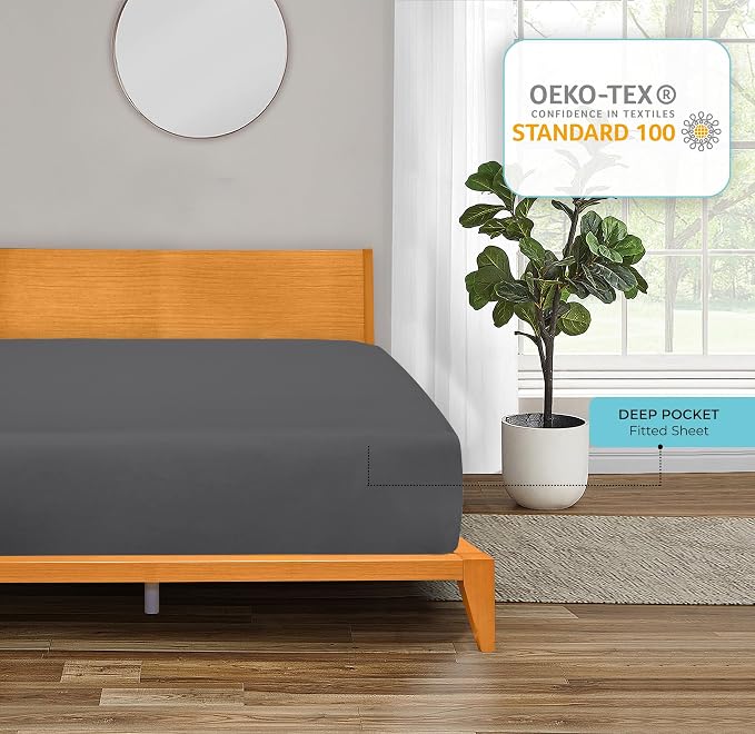 Royale Linens Fitted Sheet California King - Image 7