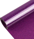 Purple Glitter Heat Transfer Vinyl, Glitter Iron-On by Unknown