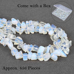 456 PCs Natural Chip Stone Beads, 5-8mm Irregular Multicolor Gemstones Loose - Image 4