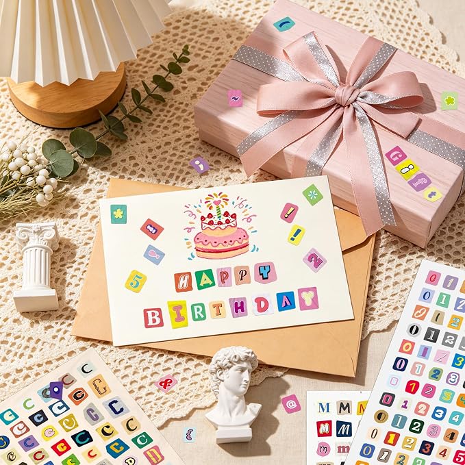 10000+ Letter Stickers for Scrapbooking Junk Journal Supplies Craft Decor | - Image 5