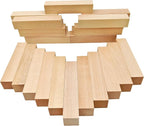 24Pcs Unfinished Basswood Blocks-0.8x0.8x4Inch Small Rectangular Wood Blocks - Image 5