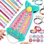 Euclidean Cube 2-in-1 Friendship Bracelet Making Kit, Arts and Crafts by EuclideanCube