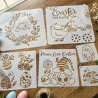 Easter Stencils for Painting, Drawing Templates for Wood Cards Canvas Glass - Image 2