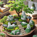 Warmtree 10 Pcs Diorama Rocks Fake Rock Miniature Stone Rock Statue - Image 3