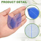 uxcell 100 Pcs Dark Blue Skeleton Leaves - Image 3