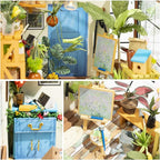 Rolife DIY Miniature House Kit-Mini Diorama 1/18 Greenhouse Dollhouse Building - Image 7