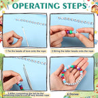 Tondiamo 24 Sets Kinder Back to School Gifts Friendship Bracelet Making Kit - Image 4