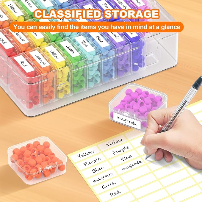 Bead Organizer Box, Craft Storage Box - Image 3