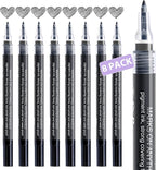 AKARUED Paint Pen, 8 Pack 0.7mm Water Based by AKARUED