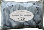 Wool Roving Hand Dyed. Super Soft BFL Combed Top Pre-Drafted - Image 2