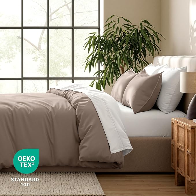 Bare Home Bedding Duvet Cover Queen Size - Image 5