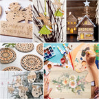 20 Pack Balsa Wood, 7.8”x11.8”x1/8” Balsa Wood Sheet, Thin Natural Unfinished - Image 5