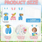 48 Set Easter Bunny Egg Cutouts - Image 2
