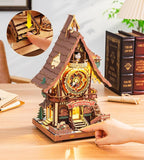 ROKR Cuckoo Clock Mechanical 3D Wooden Puzzle Kit - Image 5