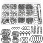 1130PCS Keychain Making Kit Jump Rings by BESARME