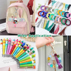 150Pcs Silicone Beads 15mm Mix Color, Bulk Silicone Beads 15mm - Image 5