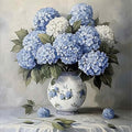 KYOQFVN Flowers Stamped Cross Stitch Kits by KYOQFVN
