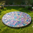 Iridescent Acrylic Squares, Rainbow Acrylic Sheets, Mosaic Art, Resin Jewelry - Image 5