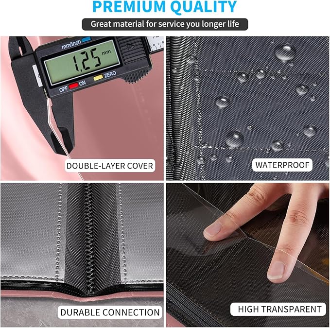 Card Binder, 360 Pockets Upgraded Trading Card Binders, Cards Collection Binder - Image 3