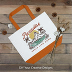 TOPDesign 1-Pack Super Strong Large 12oz Cotton Canvas Tote Bag, Reusable - Image 3