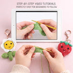 HOUSE CREATIVITY Crochet Keychain Kit - Image 5