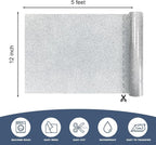 Silver Glitter Heat Transfer Vinyl 12" x 5 ft HTV - Image 2