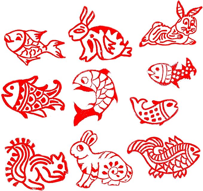 Royal Kraft Animal Wooden Printing Stamps - Image 2
