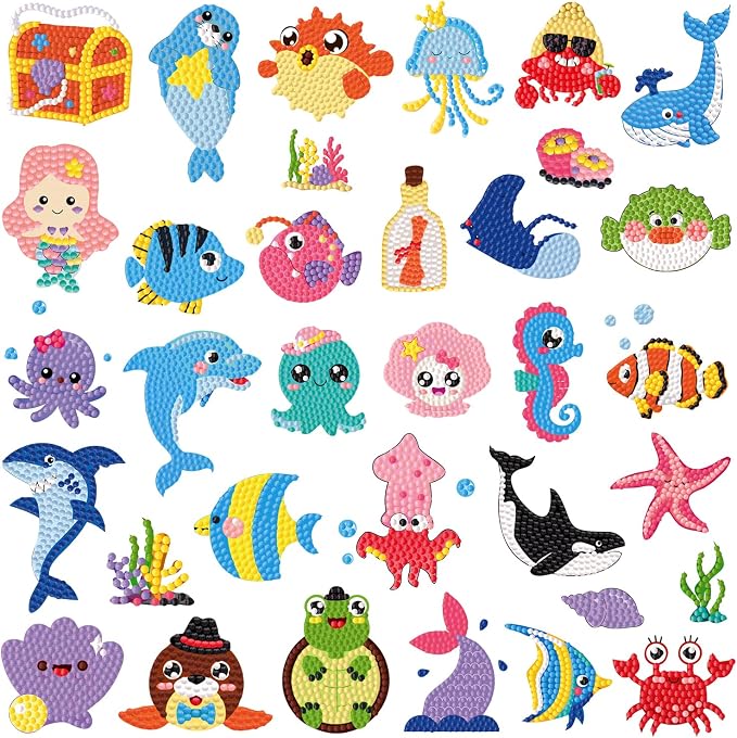 Labeol Diamond Art Kits for Kids Boys and Girls Ages 6-8-10-12 Easy to DIY by Labeol
