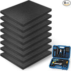 8Pcs Pick and Pluck Foam Large Size Apart Foam Insert Pre-Cubed Pick Padding by Unknown