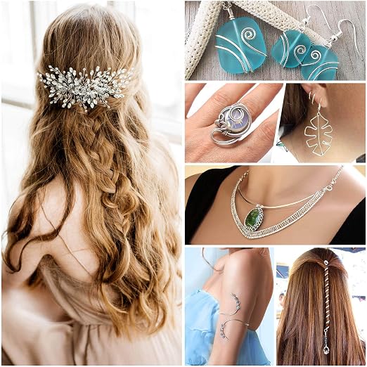 18 Gauge Aluminum Craft Wire Jewelry Making, 328 FT Metal Wire Armature - Image 4
