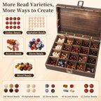 Bracelet Making Kit for Adults, DIY Jewelry Making Starter Kit for Adult Men - Image 3