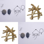 20 Pcs Natural Driftwood Pieces 5.91" Length 0.2-0.8" Thick - Image 5
