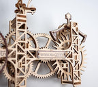 WOODEN.CITY Steampunk Wall Clock Kit – 3D Wooden Puzzle - Image 3