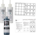 Gallery Glass Privacy Window PROMOGGPW22, Stained Glass Pattern Pack by GalleryGlass