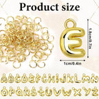 SANNIX 26Pcs Letter Charms, Initial Letter Charm - Image 2
