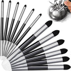 Kosiz 24 Pcs Blending Sponge Pen Double Headed Rub and Buff Washable Sketch by Kosiz