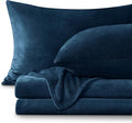 BEDELITE Flannel Sheets Queen Size Navy by BEDELITE