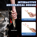 3D Wooden Puzzle for Adults: 3-in-1 DIY Wooden Puzzles Knife Kit - Image 2